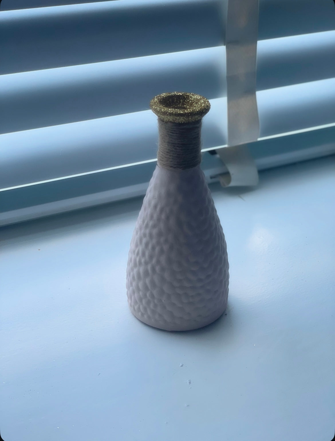 Castle and Gold decorative bottle