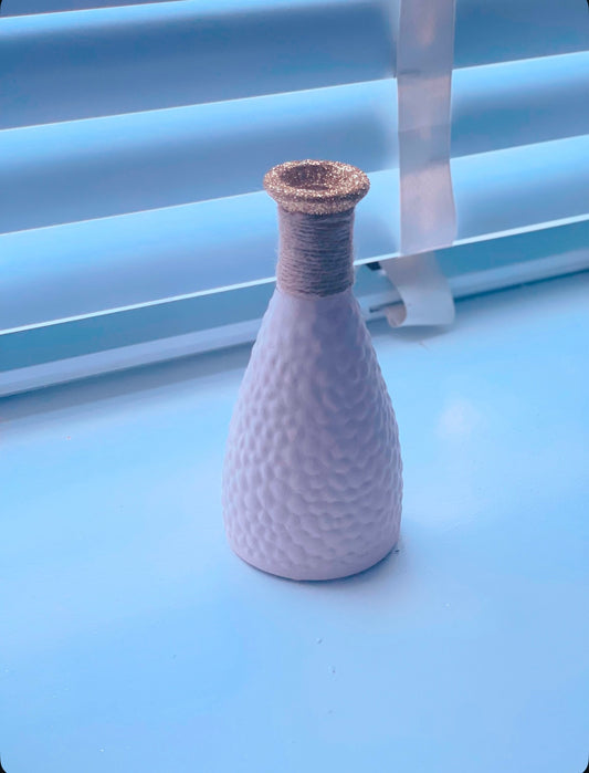 Castle and Gold decorative bottle